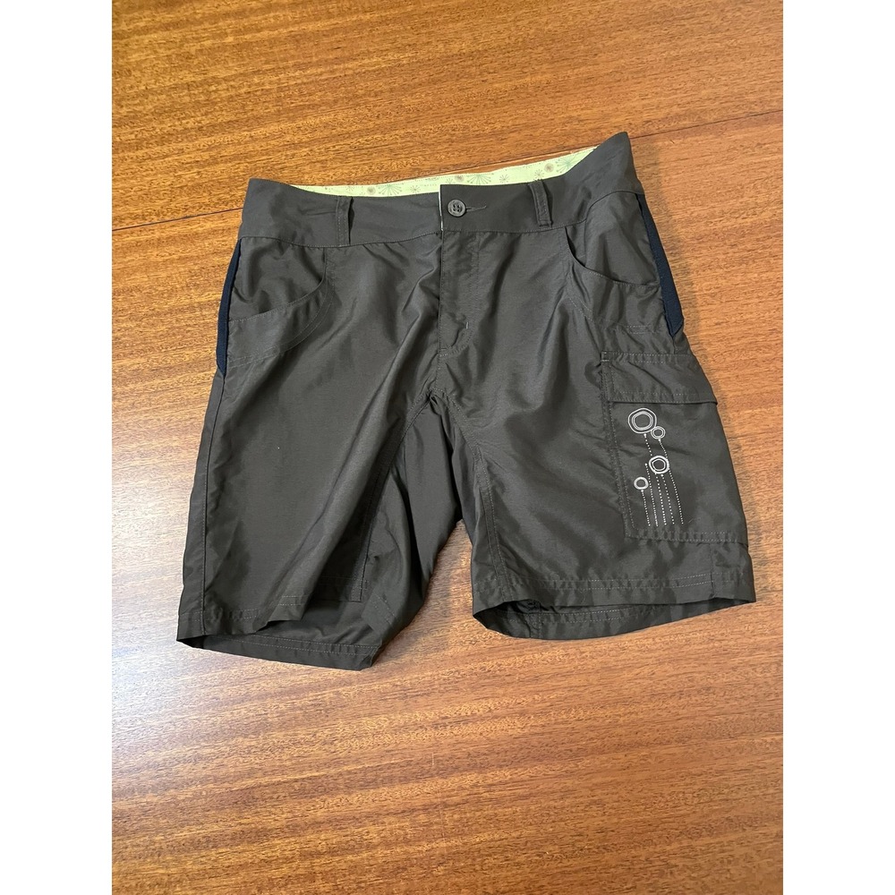 NWT Smartwool Eweturn Cycling Shorts Womens Small Earth Brown Chamois Hike MTB